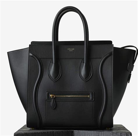 Celine luggage tote bag